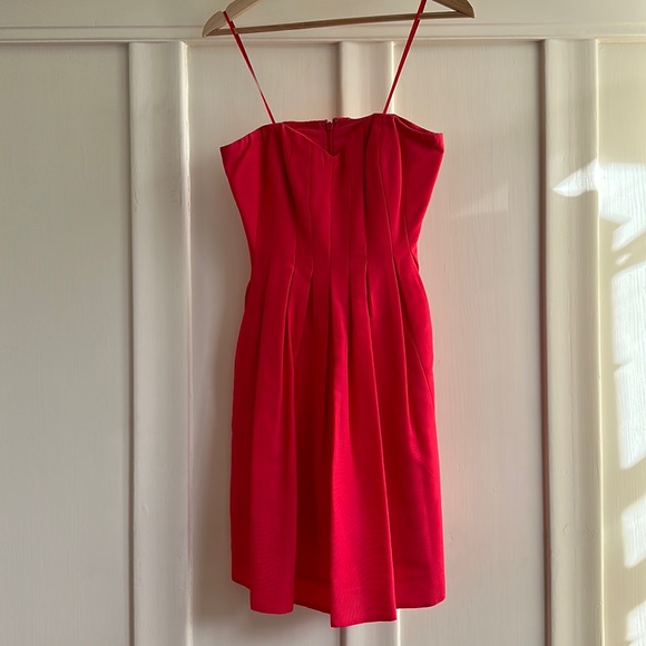 Pink J crew strapless dress - Picture 1 of 3